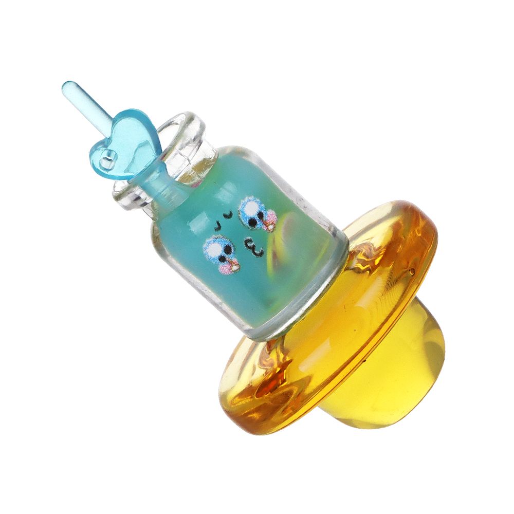 5CT BUNDLE - Cute Cup Glow Carb Caps - 30mm / Assorted Colors
