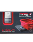 Truweigh Crimson Scale Collapsible Bowl - 200g x 0.1g
