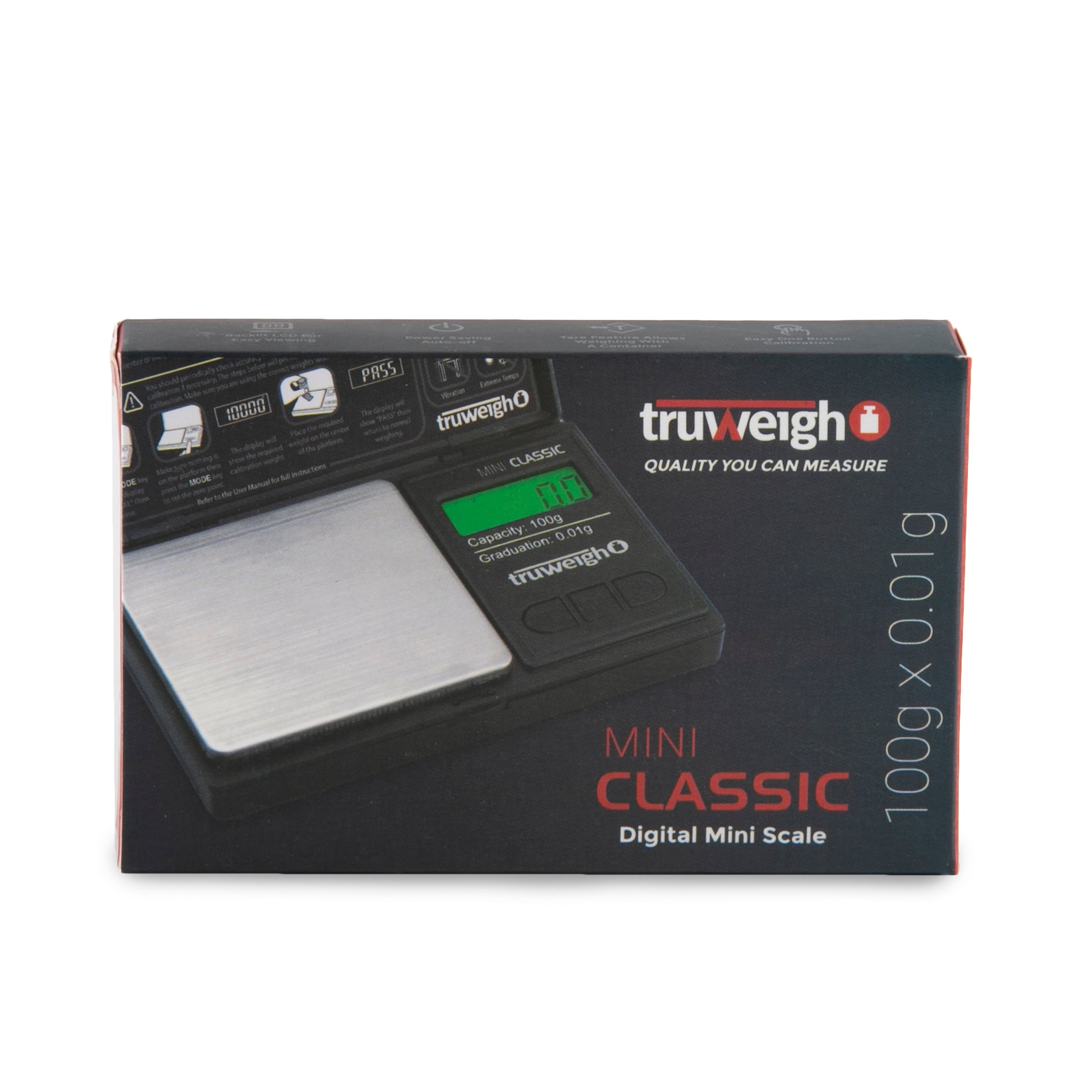 Truweigh Mini Classic Scale - 100g x 0.01g