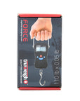 Truweigh Force Digital Hanging Scale - 110lb x 0.05lb - Black