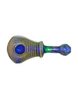Speckled Head Spoon Pipe W/ Slim Handle