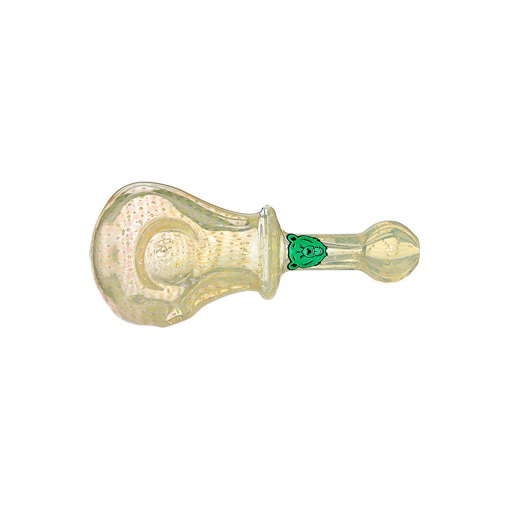 Speckled Head Spoon Pipe W/ Slim Handle