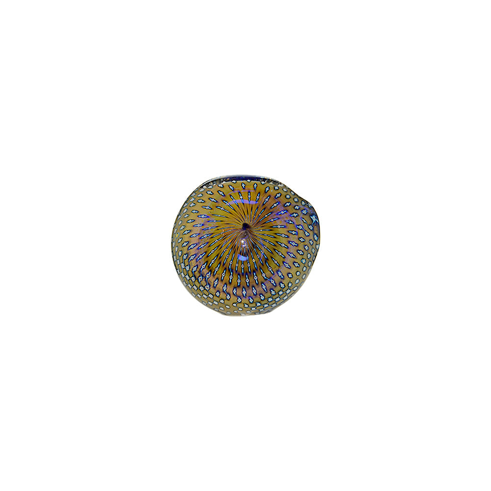 Speckled Head Spoon Pipe W/ Slim Handle