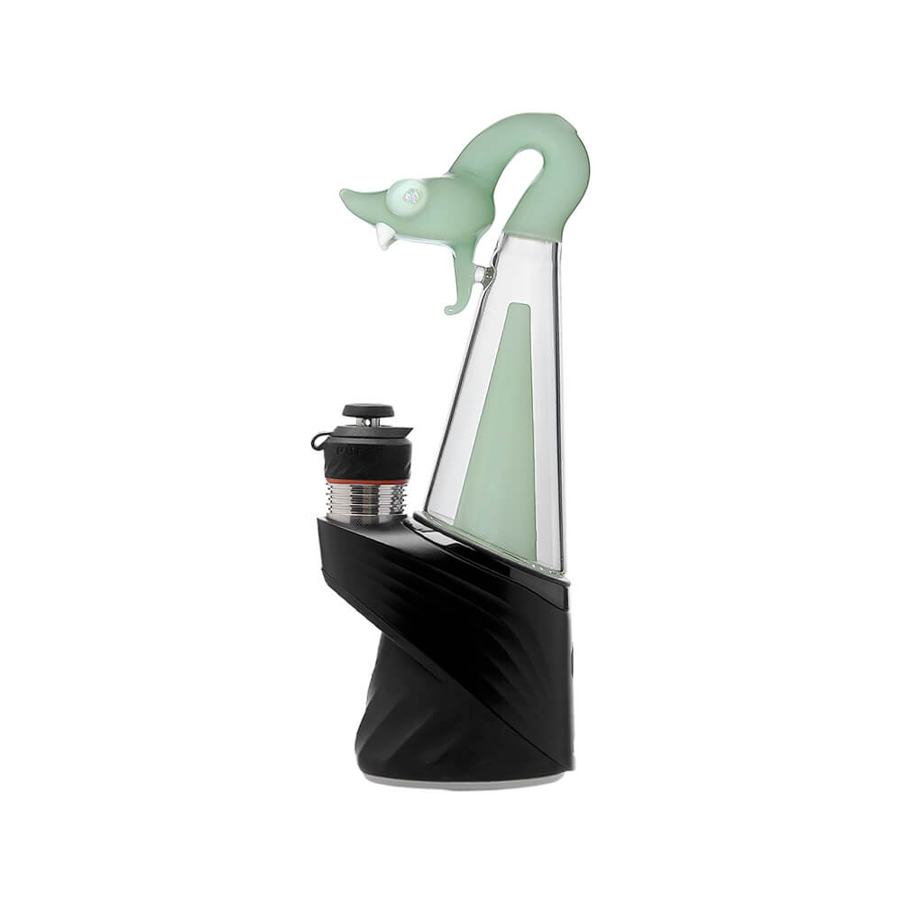 Calibear Spirit Snake Glass Attachment with Opal Eyes for Puffco Peak OG &amp; Pro