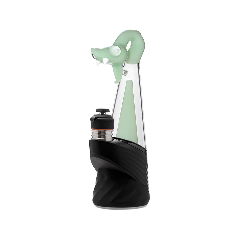 Calibear Spirit Snake Glass Attachment with Opal Eyes for Puffco Peak OG &amp; Pro