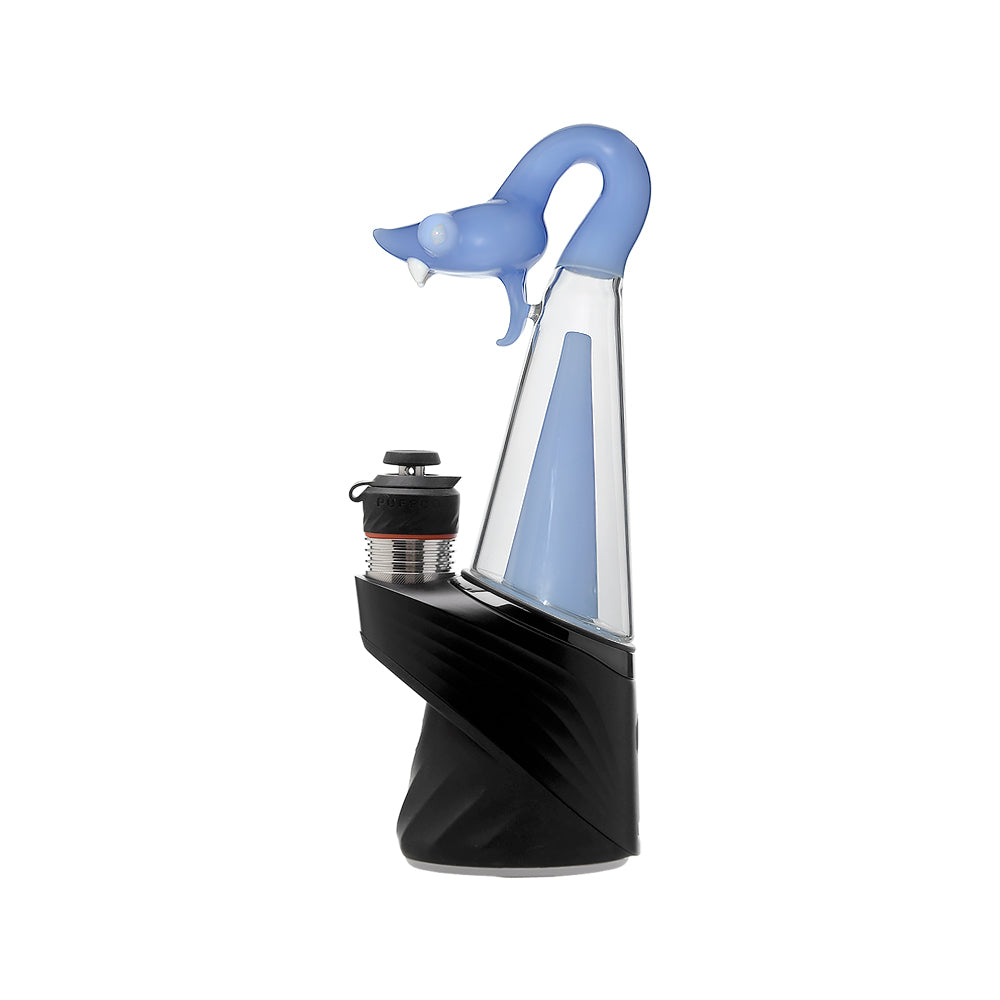 Calibear Spirit Snake Glass Attachment with Opal Eyes for Puffco Peak OG &amp; Pro