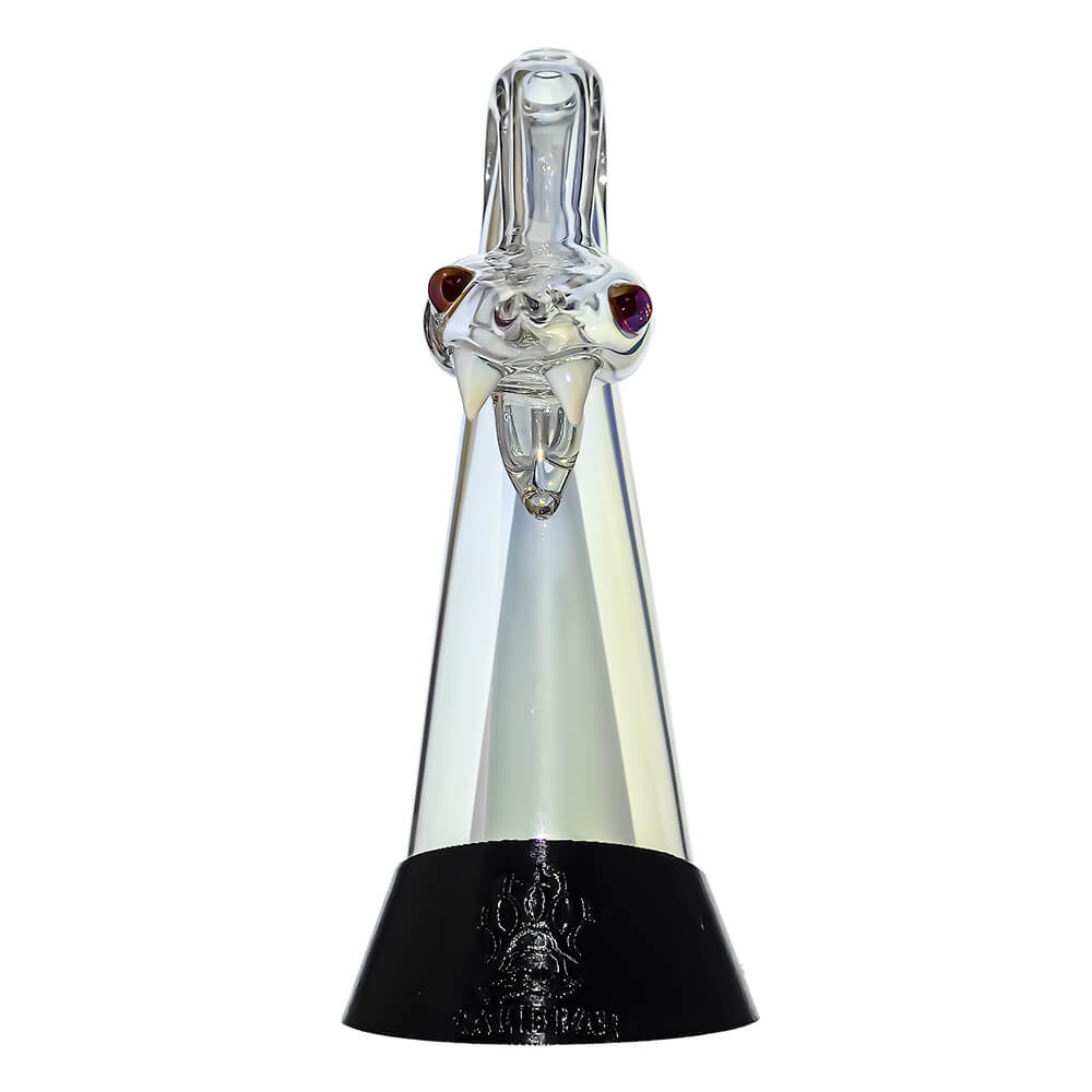 Calibear Spirit Snake Glass Attachment with Opal Eyes for Puffco Peak OG &amp; Pro