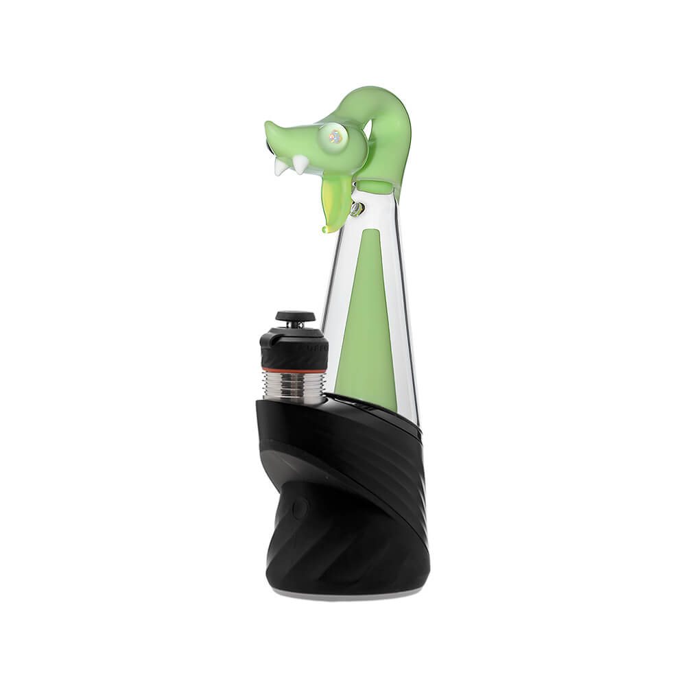 Calibear Spirit Snake Glass Attachment with Opal Eyes for Puffco Peak OG &amp; Pro