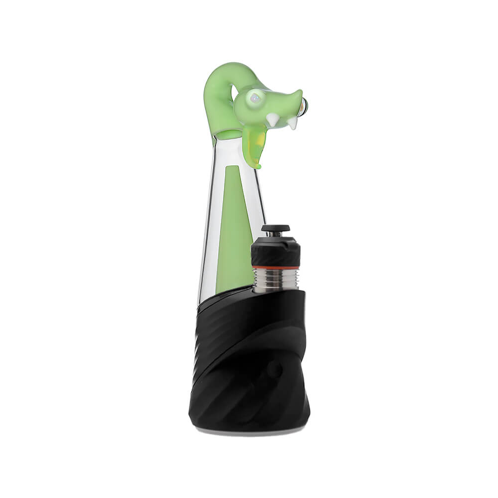 Calibear Spirit Snake Glass Attachment with Opal Eyes for Puffco Peak OG &amp; Pro