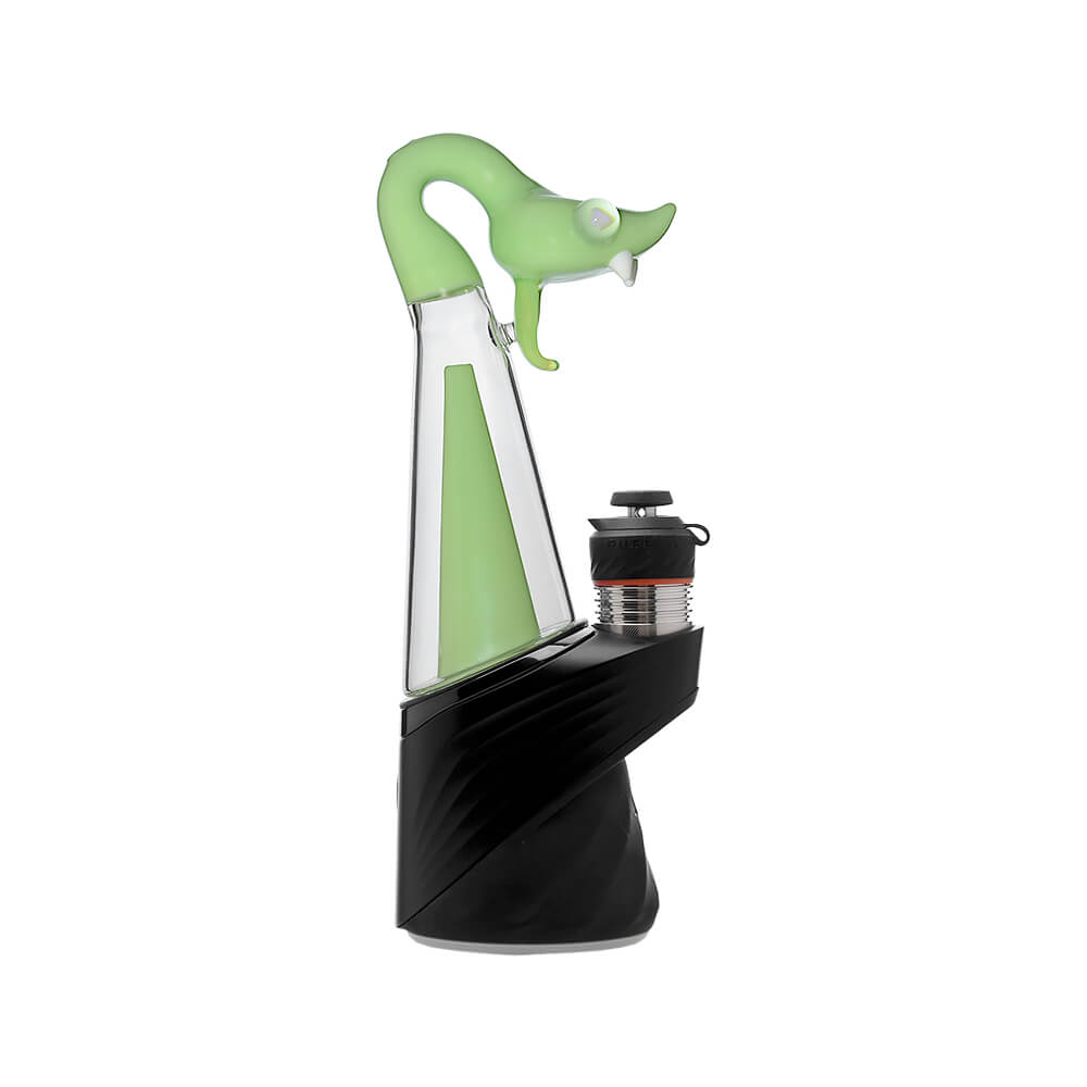 Calibear Spirit Snake Glass Attachment with Opal Eyes for Puffco Peak OG &amp; Pro