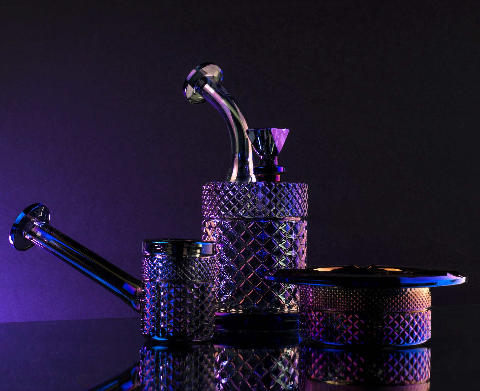 Twenties Collection Hand Pipe | Midnight