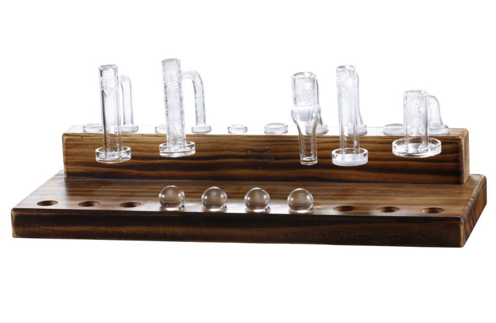 Wooden 10 Bangers Display Holder
