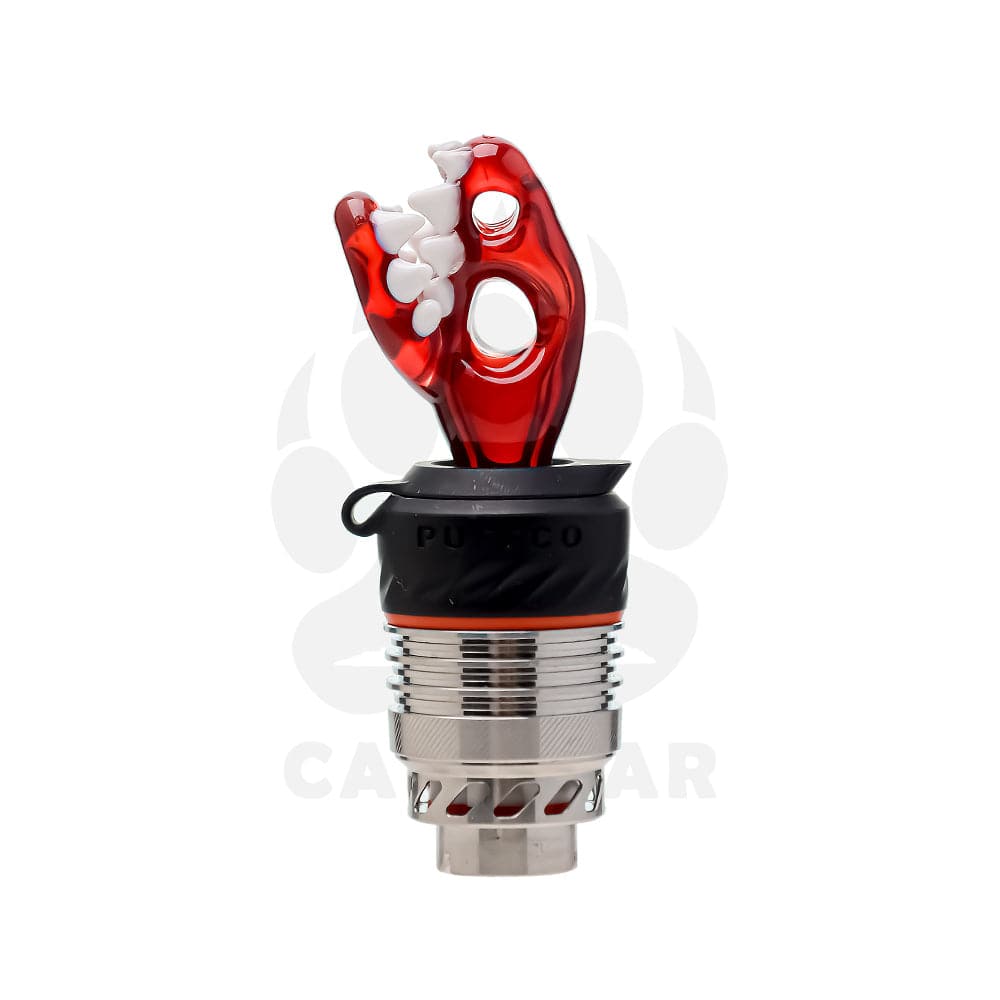 US Color Dino Head Puffco 3DXL Carb Cap | Calibear