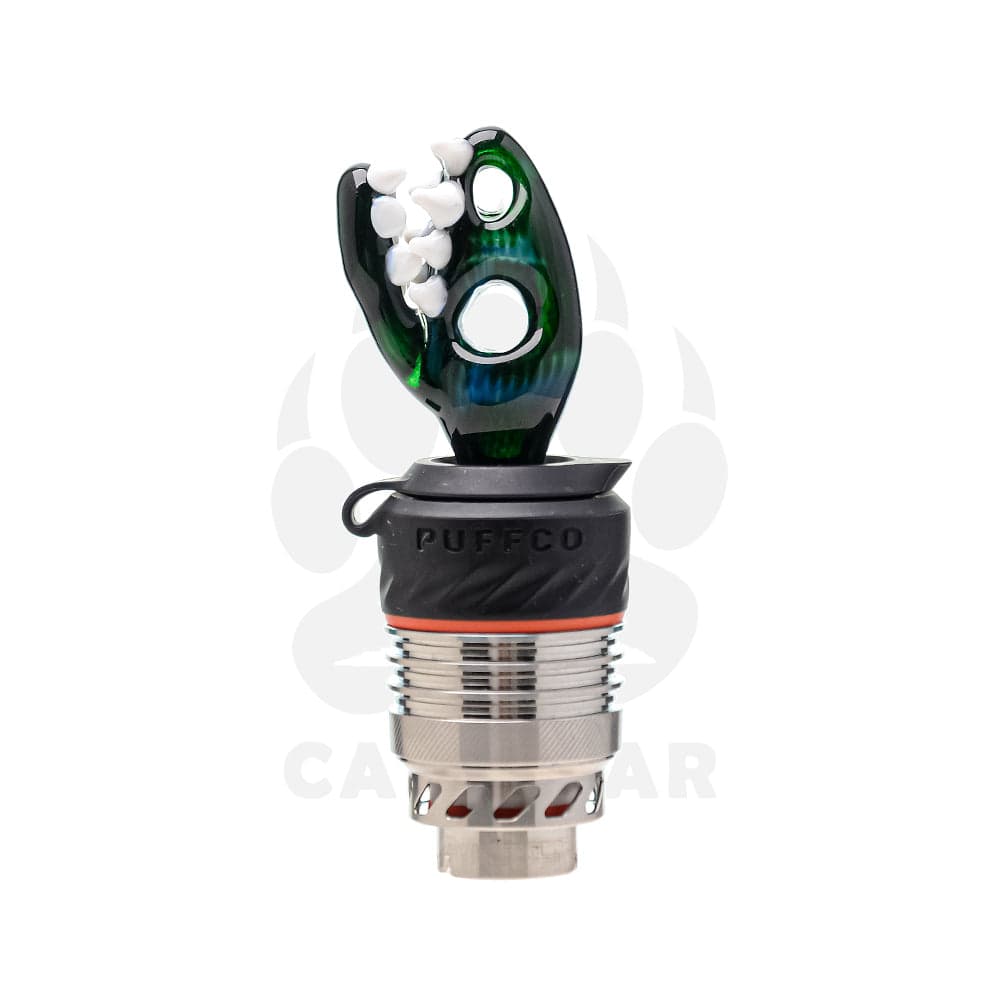 US Color Dino Head Puffco 3DXL Carb Cap | Calibear