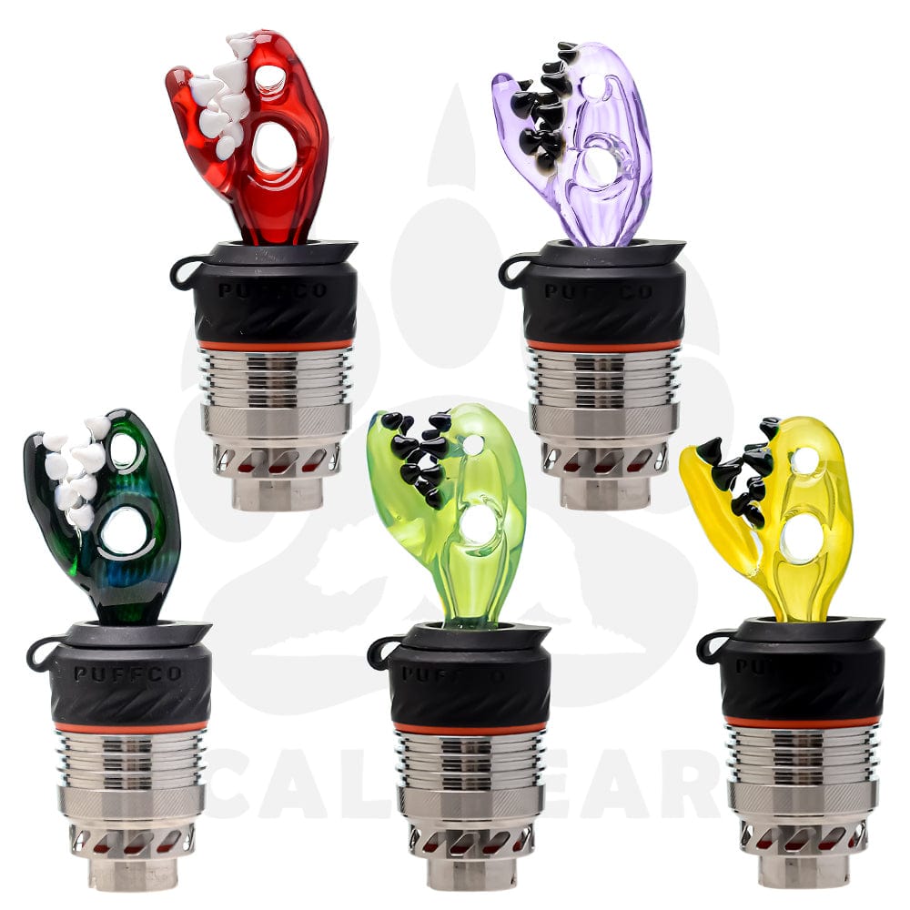 US Color Dino Head Puffco 3DXL Carb Cap | Calibear
