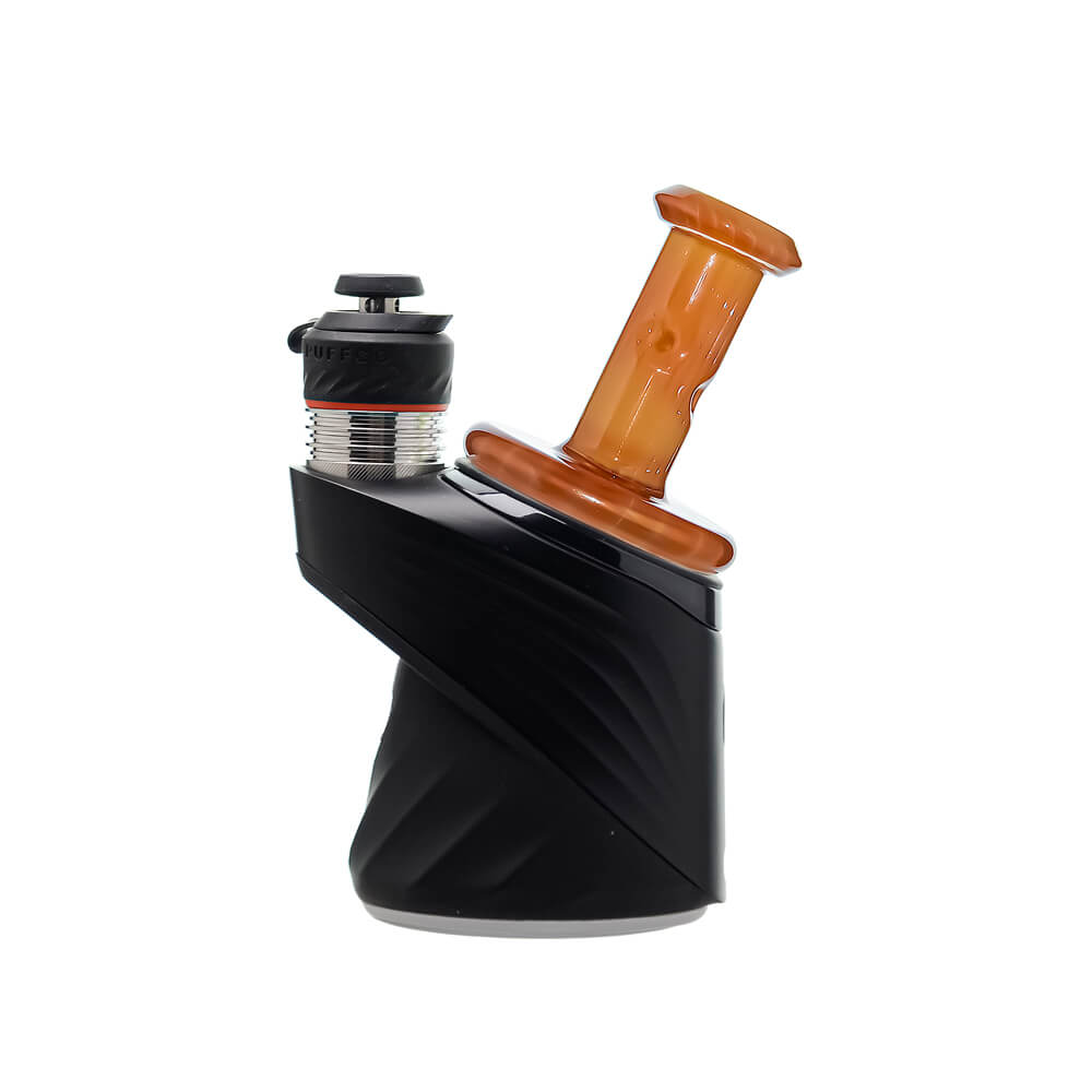 Simple Puffco Peak OG &amp; Pro Dry Top -– Color-changing Glass (Chameleon Pink) | Calibear