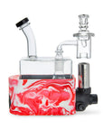 Stache Rio Dab Rig with Butane Torch Kit – Tie Dye Mix