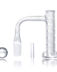 Engraved Control Tower Quartz Banger Kit | Sunburst Pattern Kit Shot | GG
