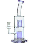 Borotech 9'' Clear Vision Dual Perc Water Pipe
