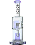 Borotech 9'' Clear Vision Dual Perc Water Pipe