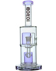 Borotech 9'' Clear Vision Dual Perc Water Pipe