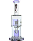 Borotech 9'' Clear Vision Dual Perc Water Pipe