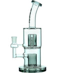 Borotech 9'' Clear Vision Dual Perc Water Pipe