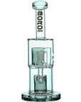 Borotech 9'' Clear Vision Dual Perc Water Pipe