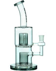 Borotech 9'' Clear Vision Dual Perc Water Pipe