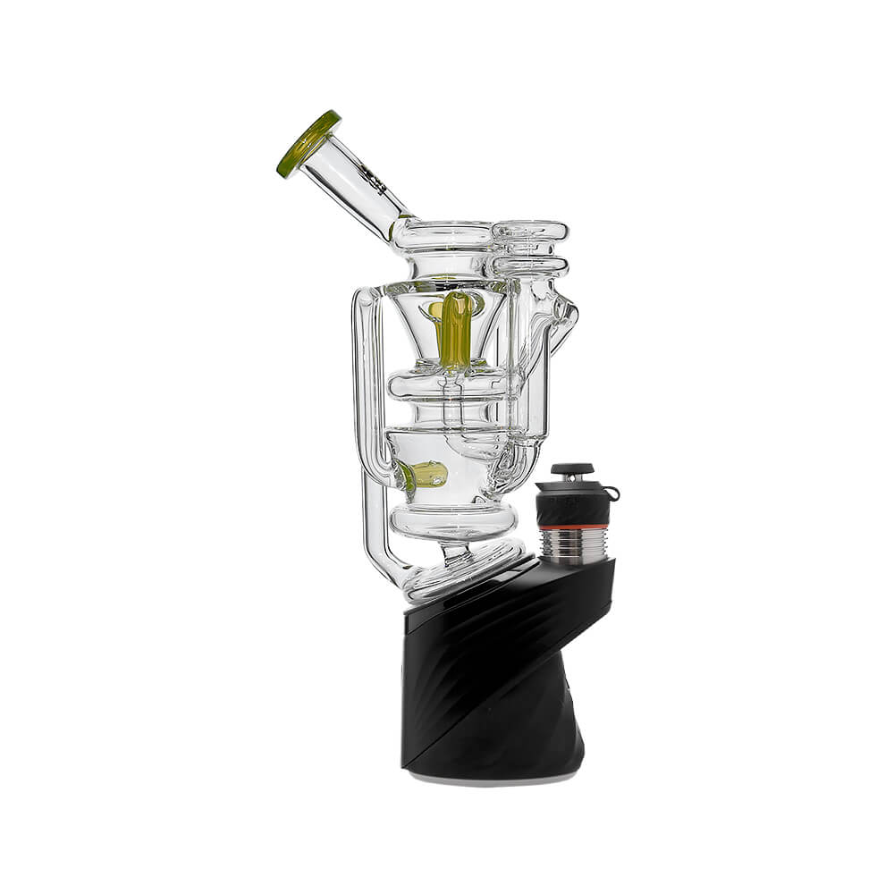 Triple Donut Recycler Glass Attachment for Puffco Peak OG &amp; Pro | CaliBear