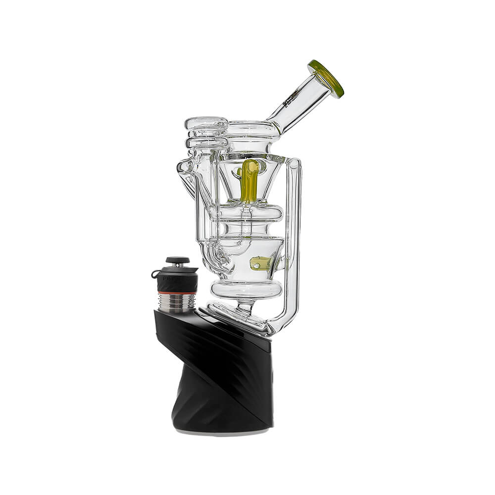 Triple Donut Recycler Glass Attachment for Puffco Peak OG &amp; Pro | CaliBear