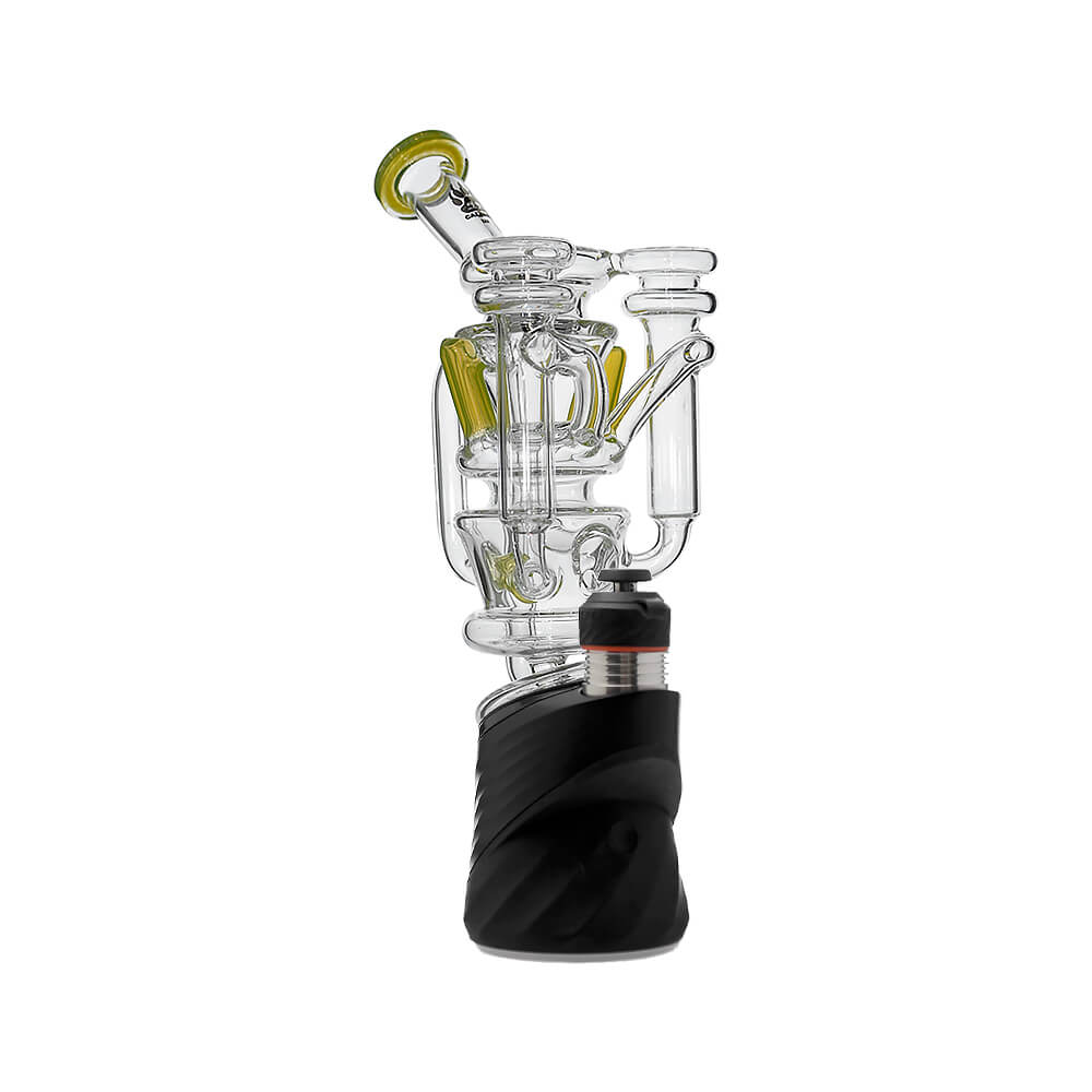 Triple Donut Recycler Glass Attachment for Puffco Peak OG &amp; Pro | CaliBear