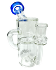 AFM 5.5″ Power Can Color Glass Recycler Mini Dab Rig