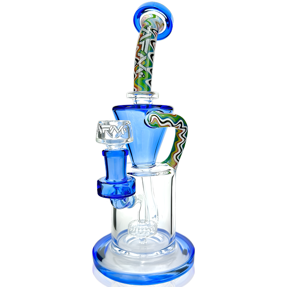 AFM 10″ Drain Incycler Reversal Showerhead Dab Rig
