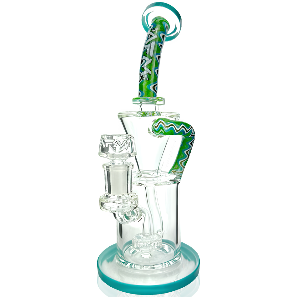 AFM 10″ Drain Incycler Reversal Showerhead Dab Rig