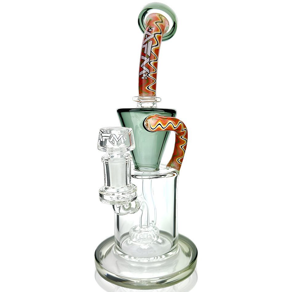 AFM 10″ Drain Incycler Reversal Showerhead Dab Rig
