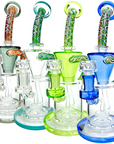 AFM 10″ Drain Incycler Reversal Showerhead Dab Rig