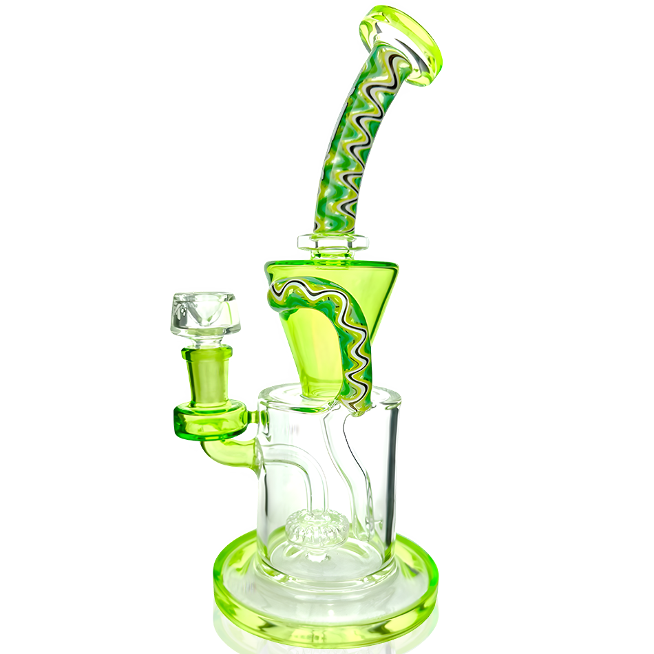 AFM 10″ Drain Incycler Reversal Showerhead Dab Rig