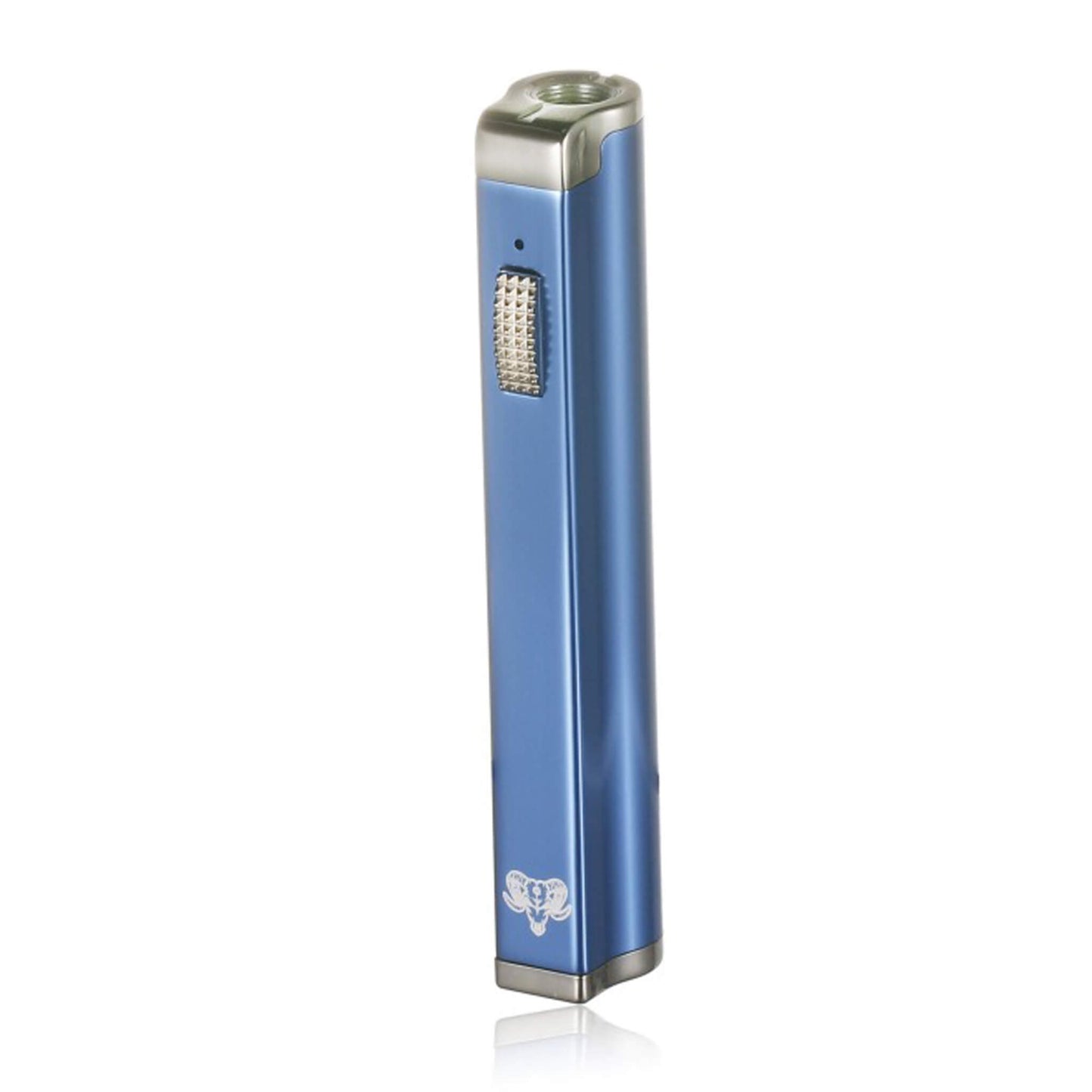 The Clutch 510 Oil Vape Battery | Blue Color Variation View | Golden Goat Quartz