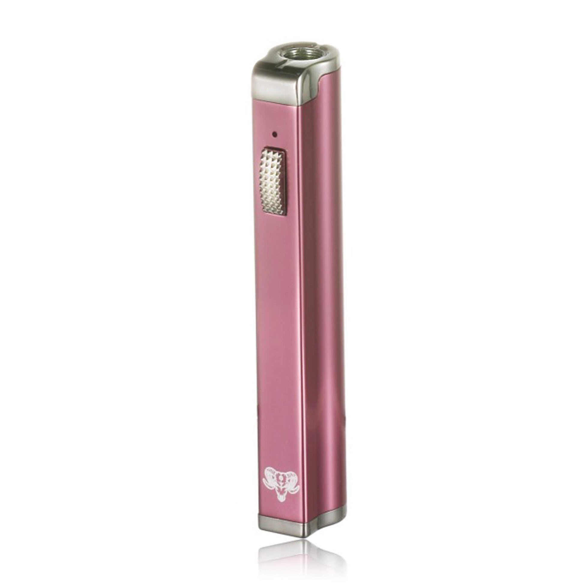 The Clutch 510 Oil Vape Battery | Pink Color Variation View | Golden Goat Quartz