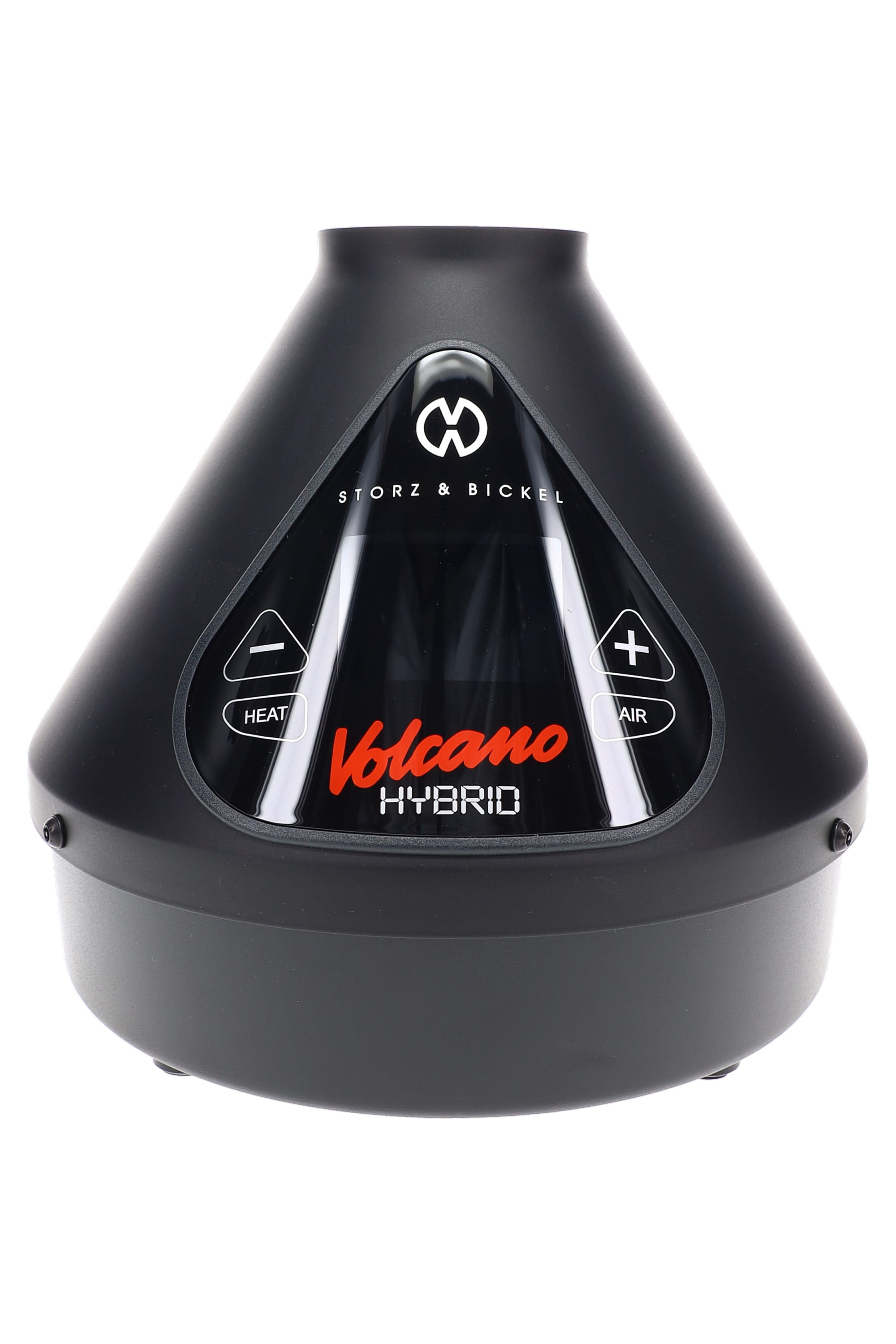 Storz &amp; Bickel Volcano Hybrid Vaporizer – Balloon &amp; Whip – Onyx Black, Silver &amp; Black