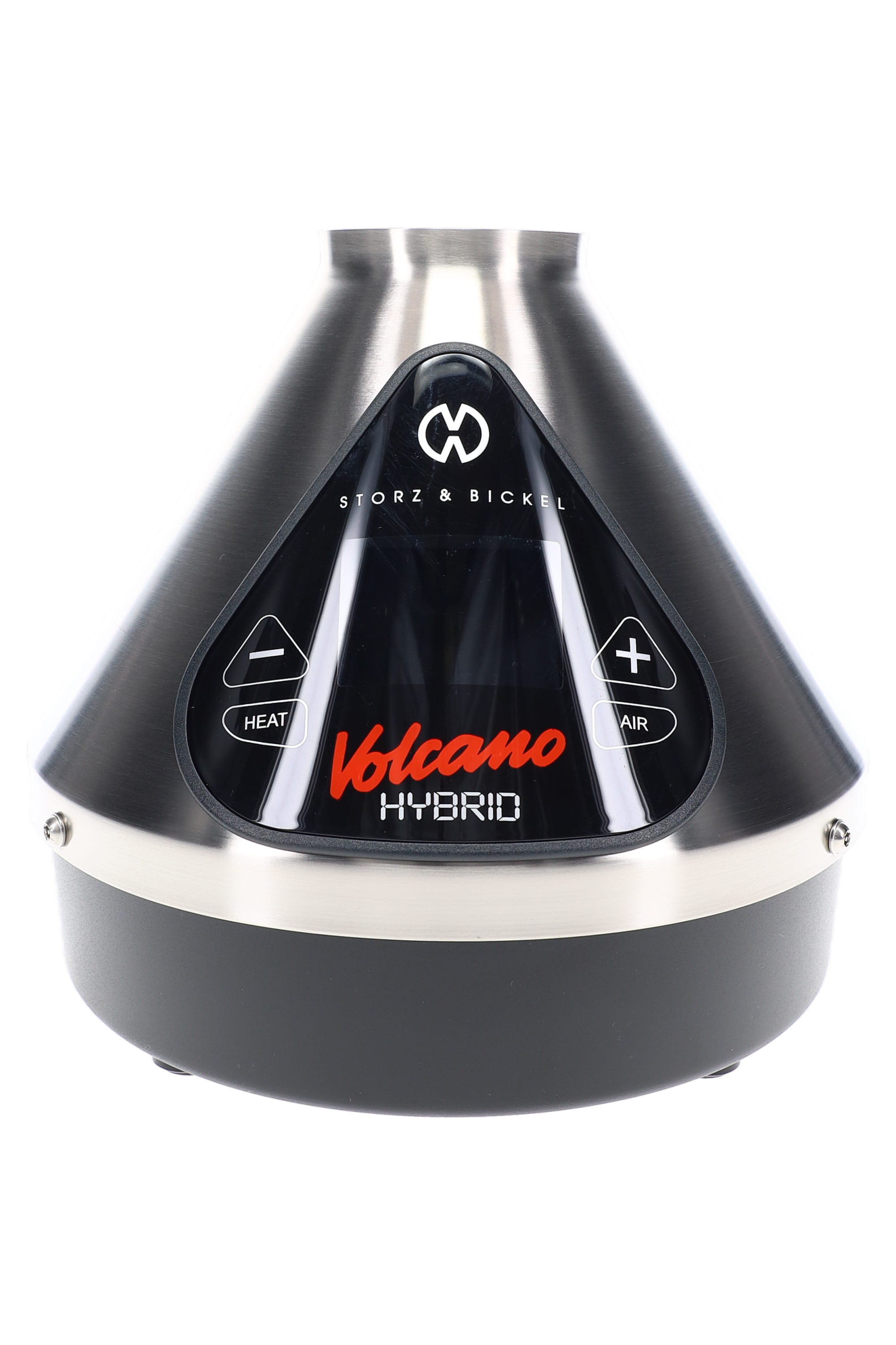 Storz &amp; Bickel Volcano Hybrid Vaporizer – Balloon &amp; Whip – Onyx Black, Silver &amp; Black