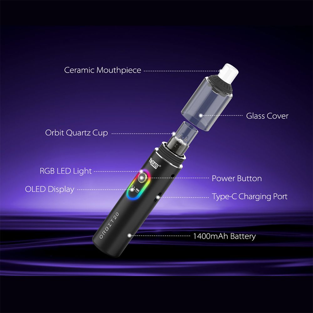 Yocan Orbit 2.0 Concentrate Vaporizer | 1400mAh