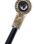 Nirvana Pipe 16″ Classic Wood Pipe w/ Metal Bowl