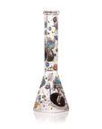 Lost in Space 14" Clear Beaker Bong