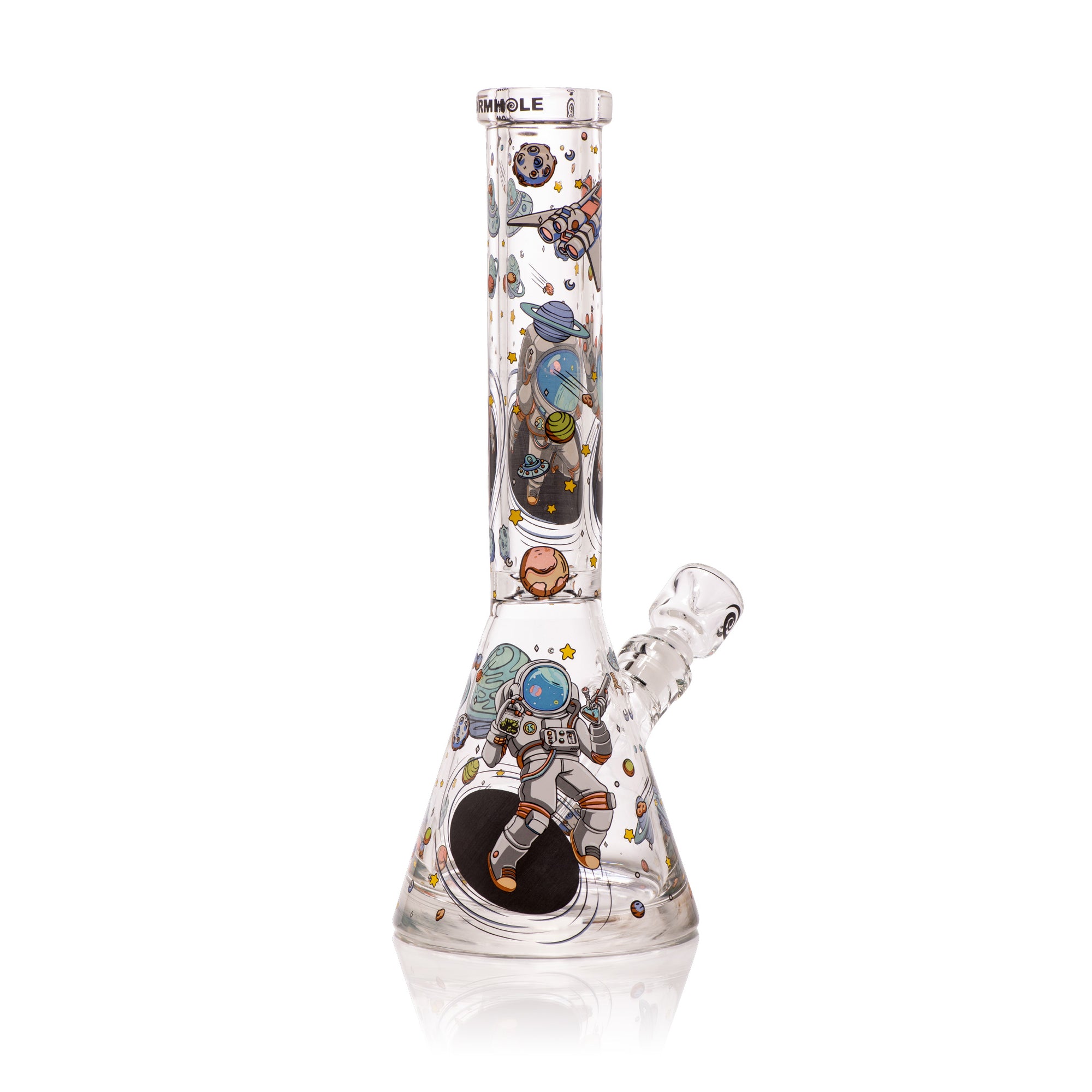 Lost in Space 14" Clear Beaker Bong