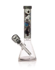 Lost in Space 10" Smoke Mini Beaker Bong