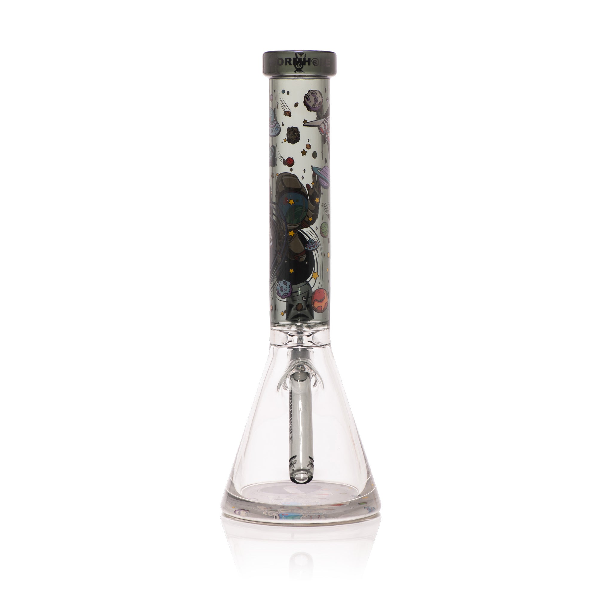 Lost in Space 10" Smoke Mini Beaker Bong