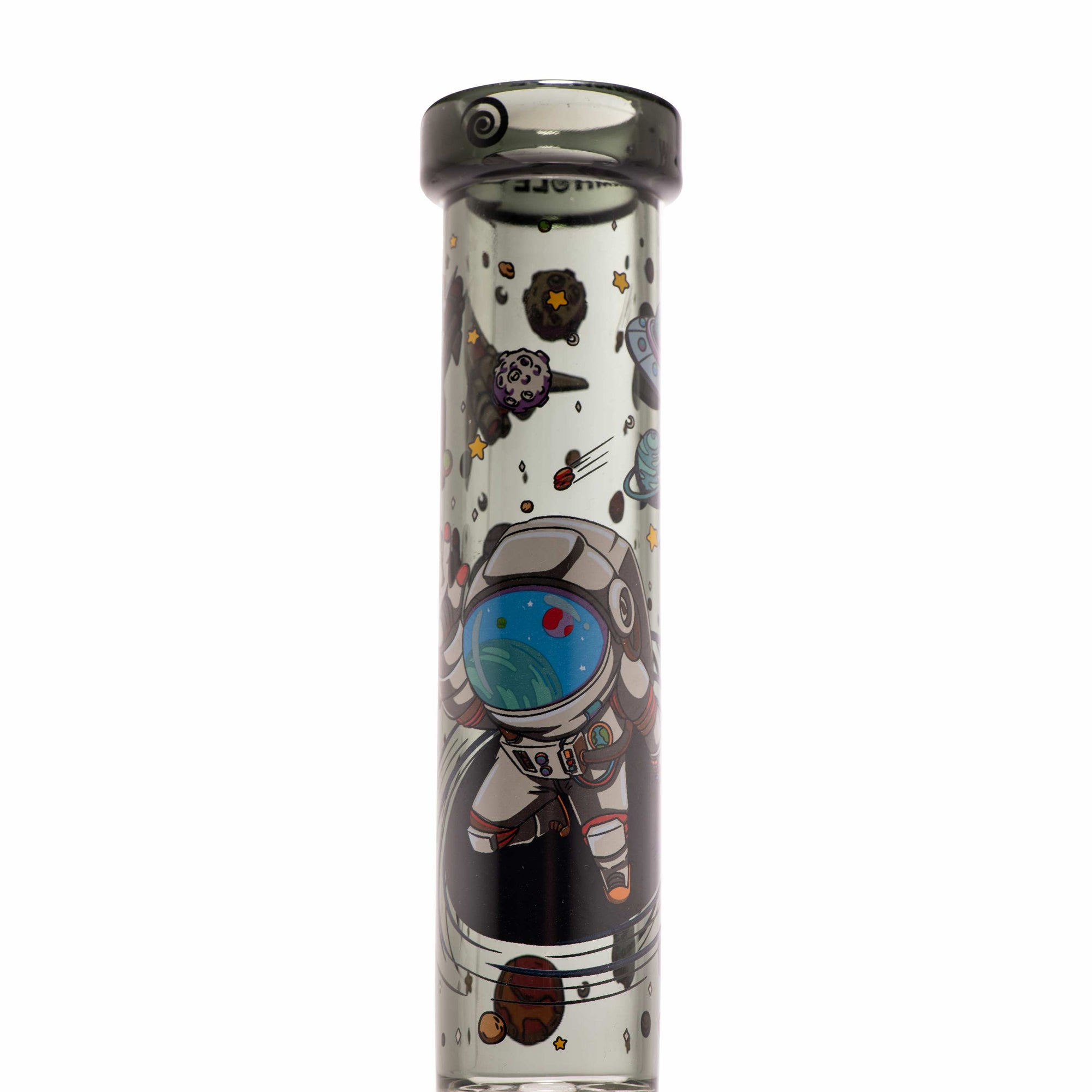 Lost in Space 10" Smoke Mini Beaker Bong