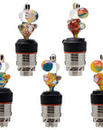Wigwag Yoshi 3DXL Joystick Carb Cap Encased W/ Opal | Calibear